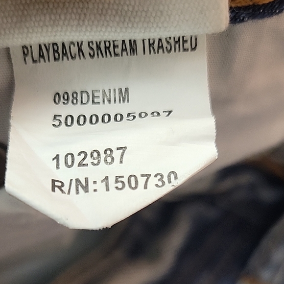 Ksubi Playback SkreamTrashed Jean 26" - Picture 10 of 13